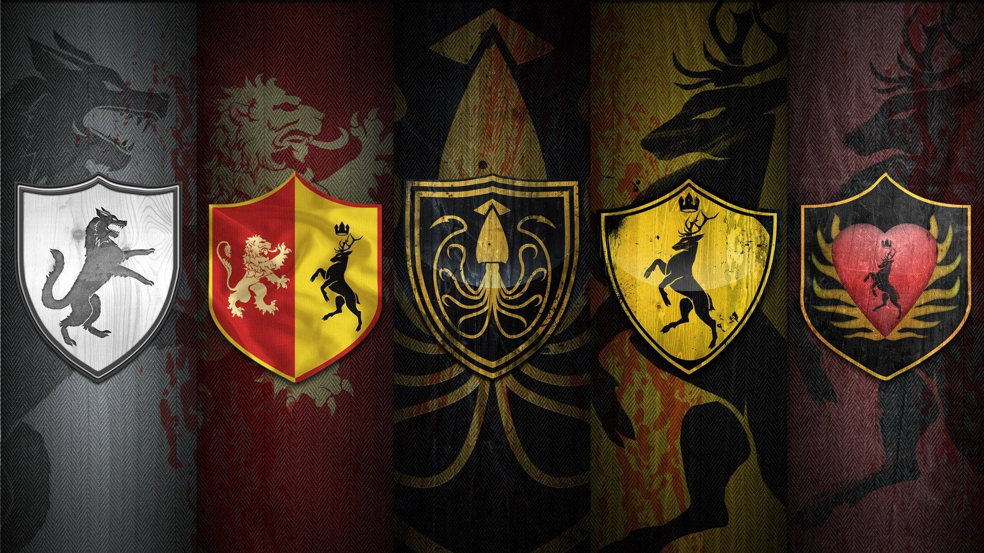 House Baratheon X House Lannister Background