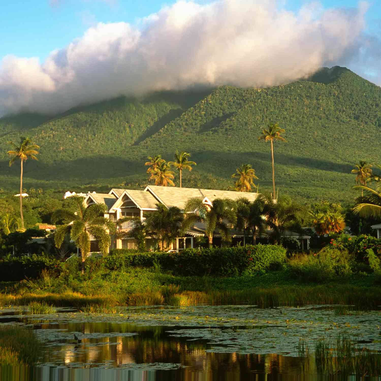 House In St Kitts And Nevis Mountains