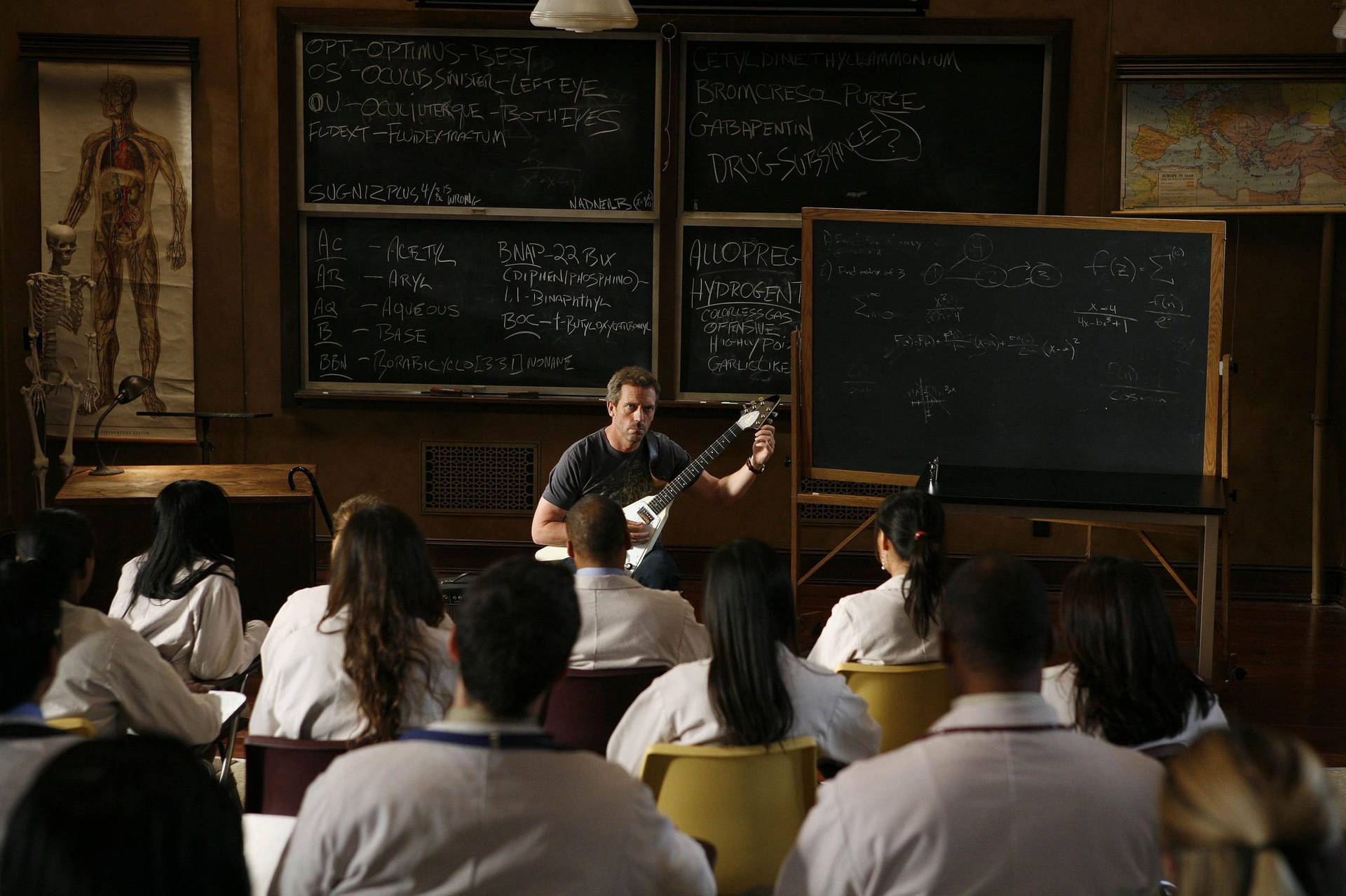 House Md Classroom Background