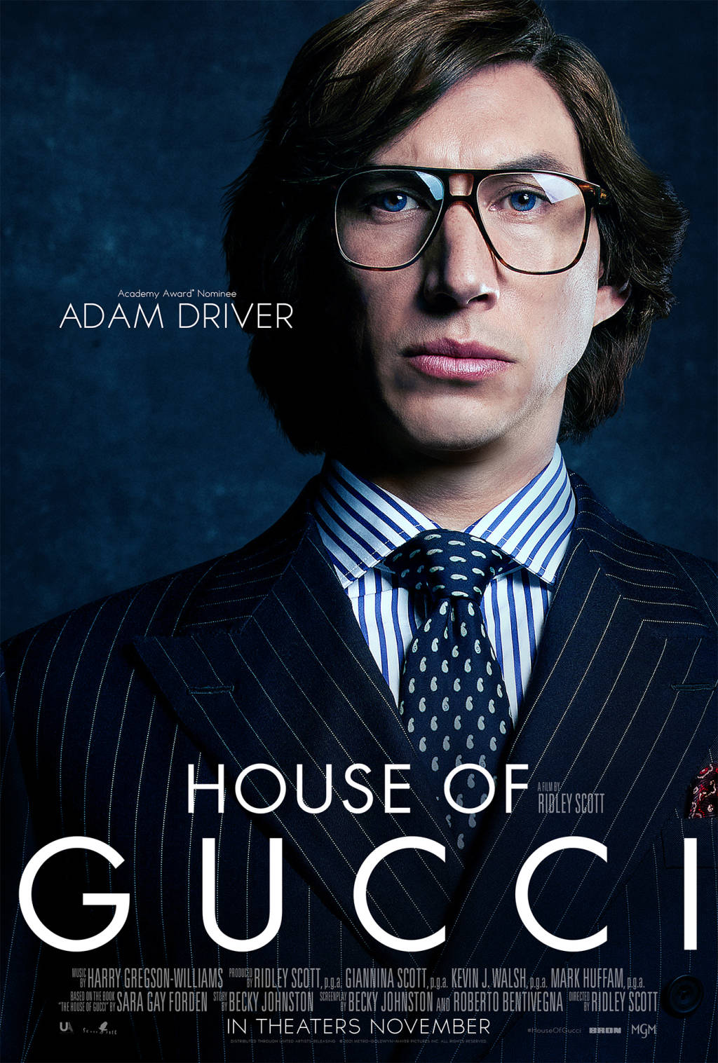 House Of Gucci Adam Driver Suit