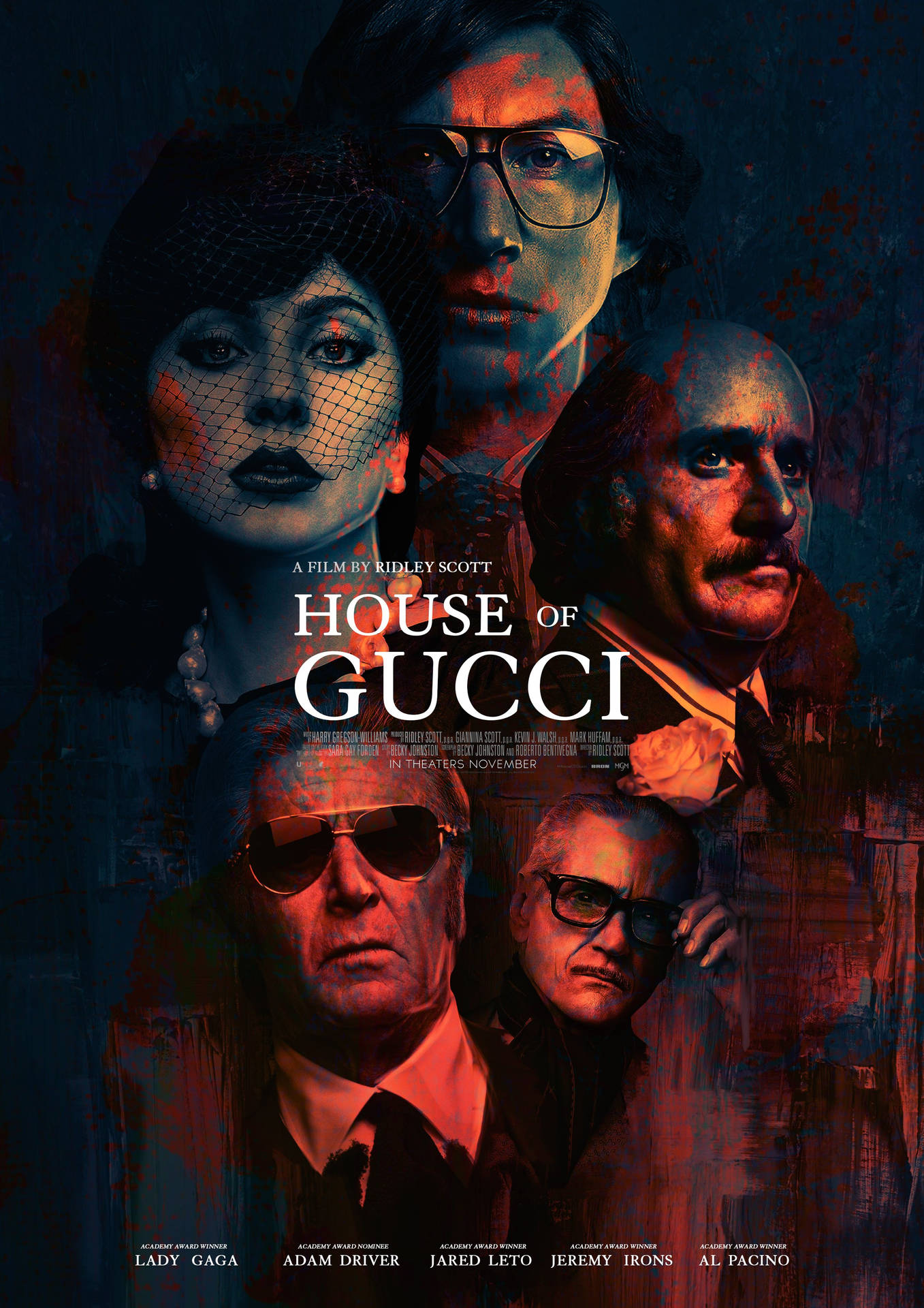 House Of Gucci Cool Poster Background