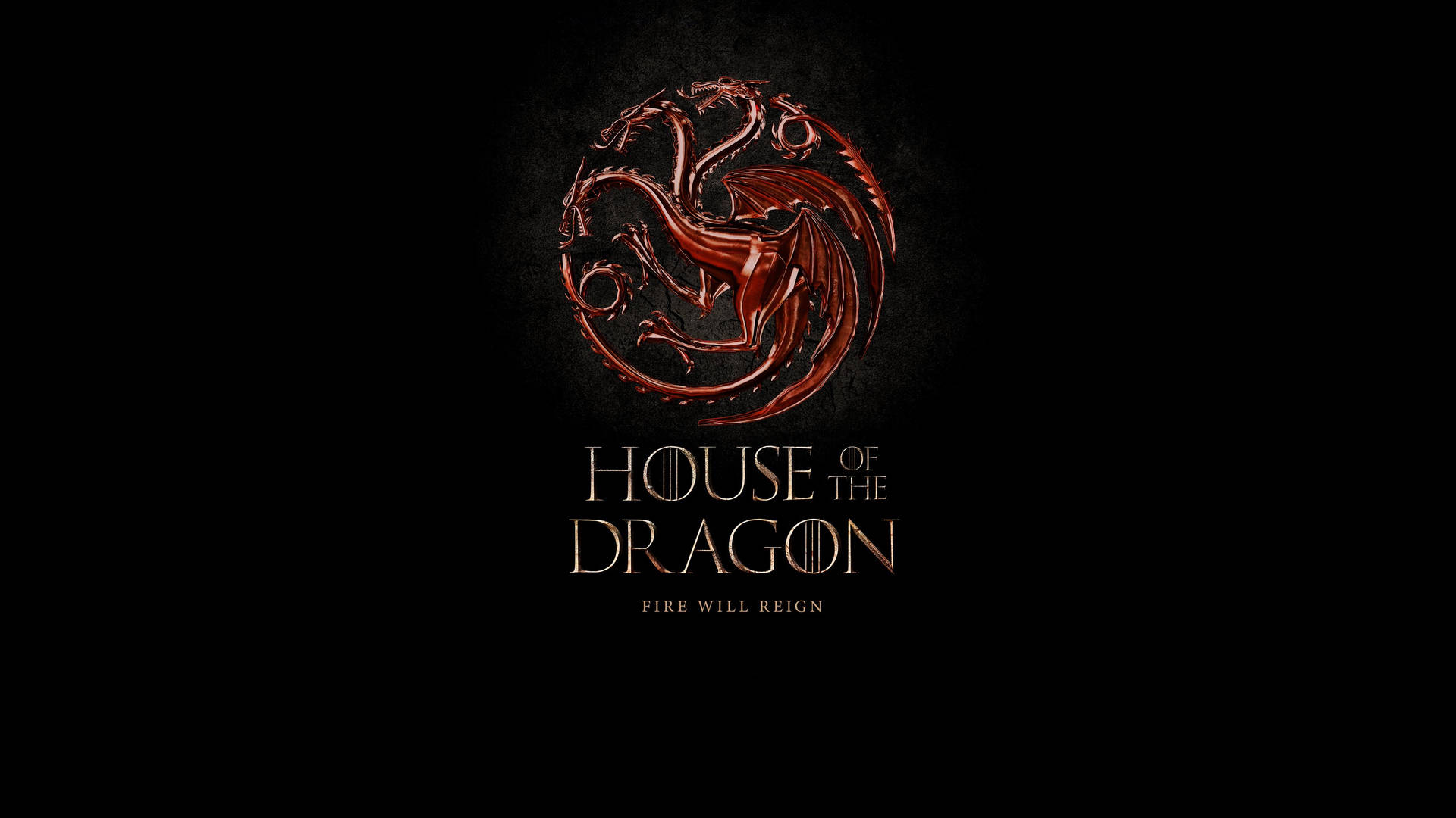 House Of The Dragon Series Logo Background