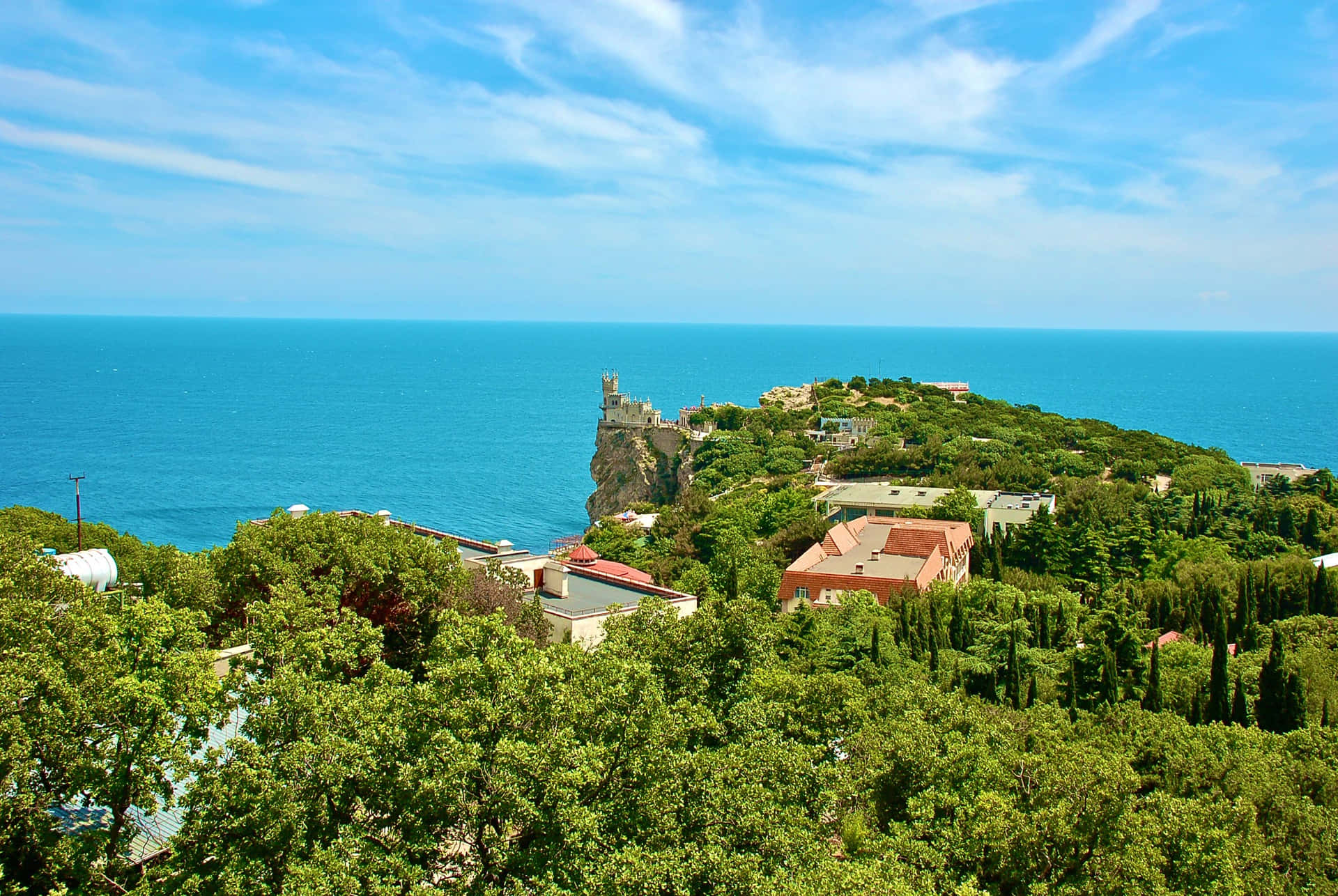 House Overlooking Yalta Waters