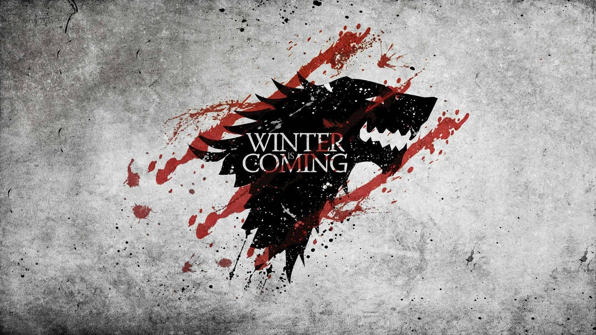 House Stark Blood Clawmarks Background