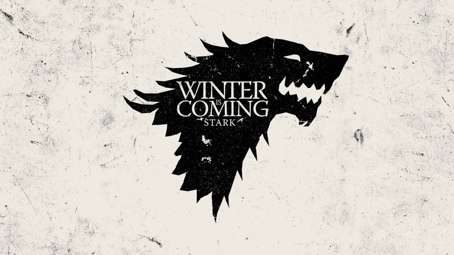 House Stark Sigil Winter Is Coming Background