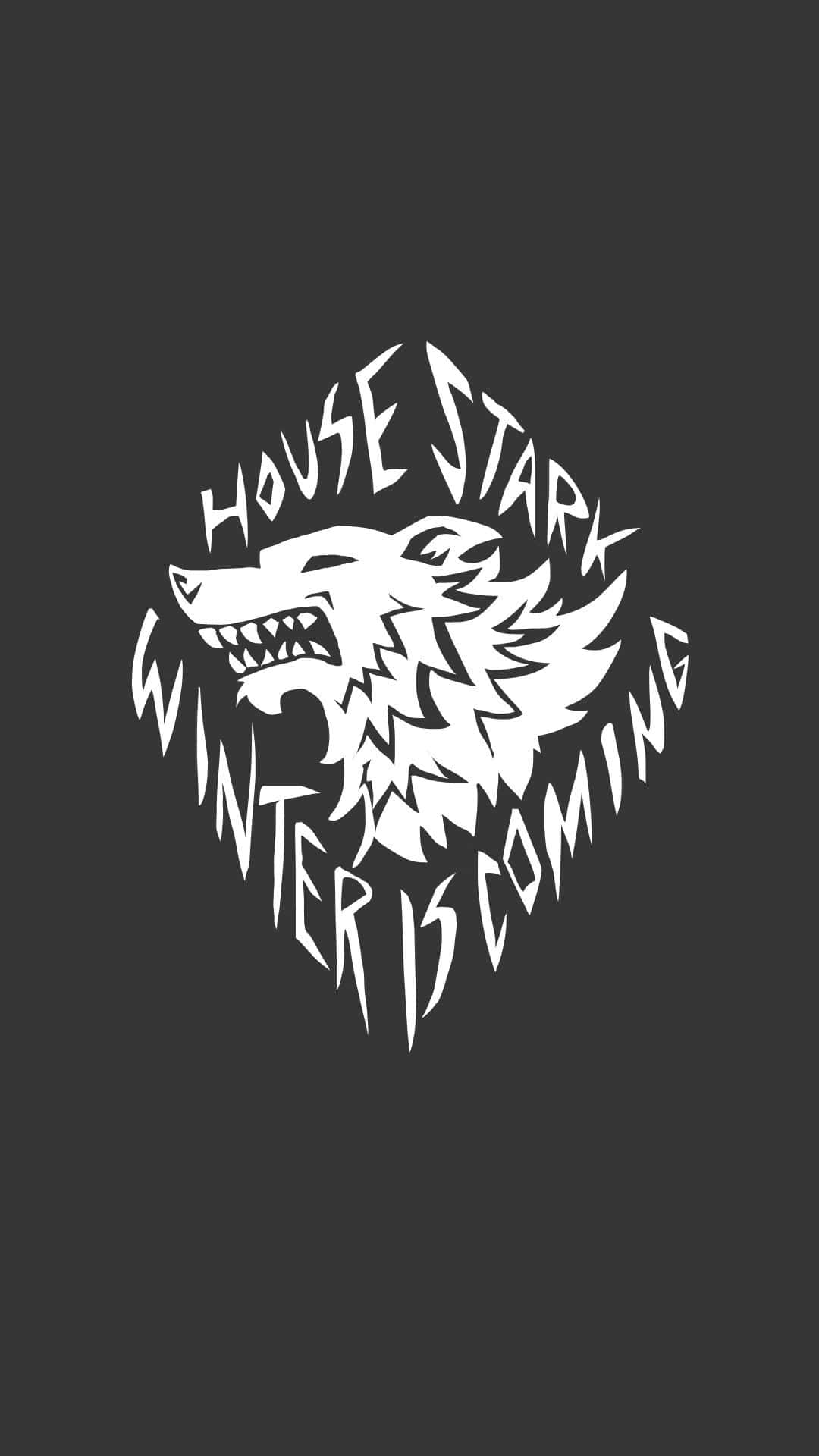 House Stark Winter Is Coming Fanart Background