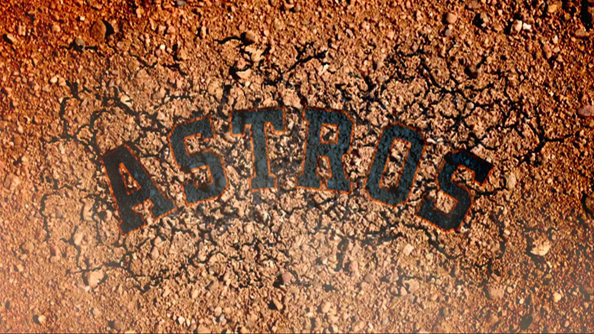 Houston Astros Dry Ground Background