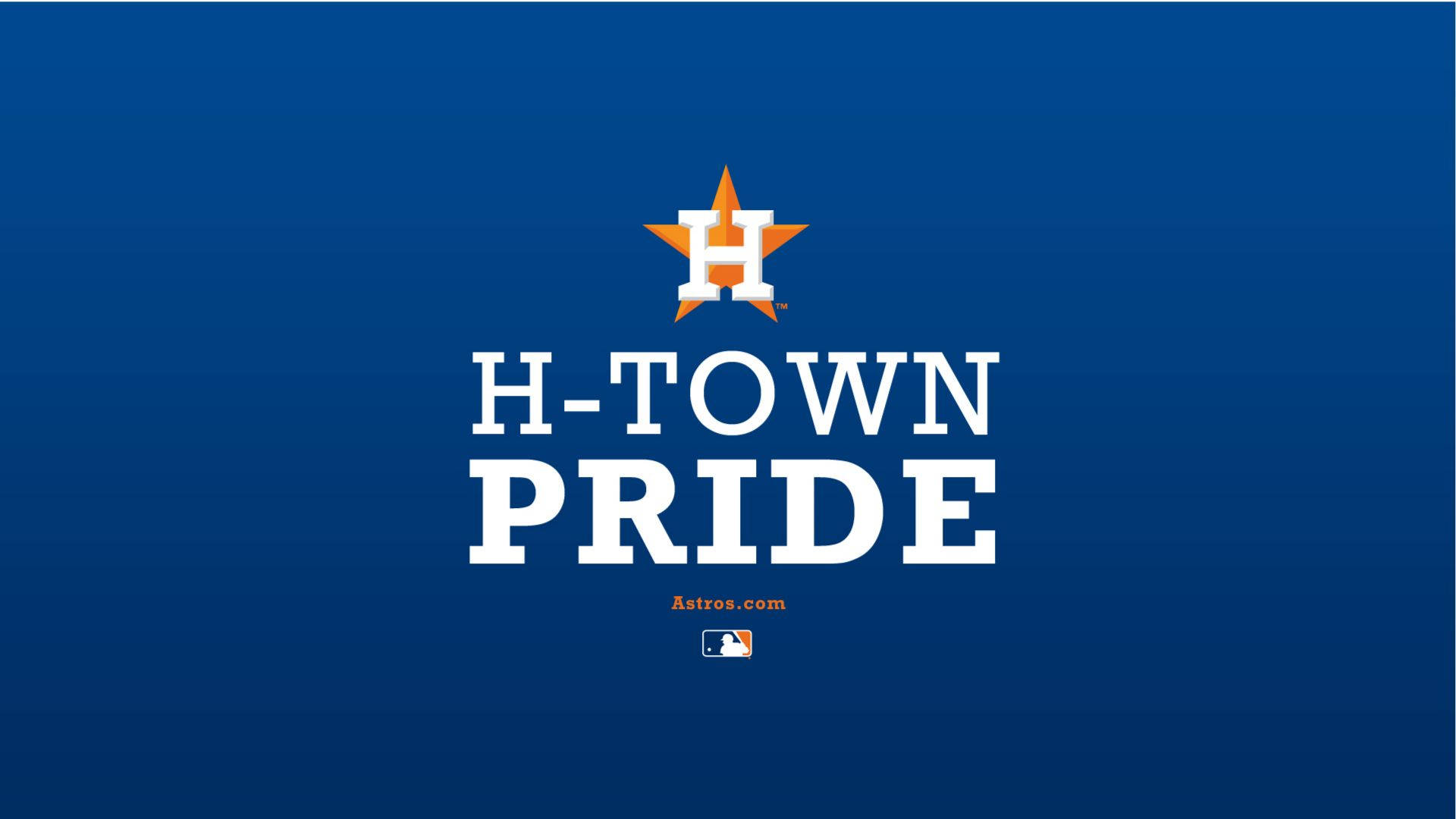 Houston Astros H-town Pride Background