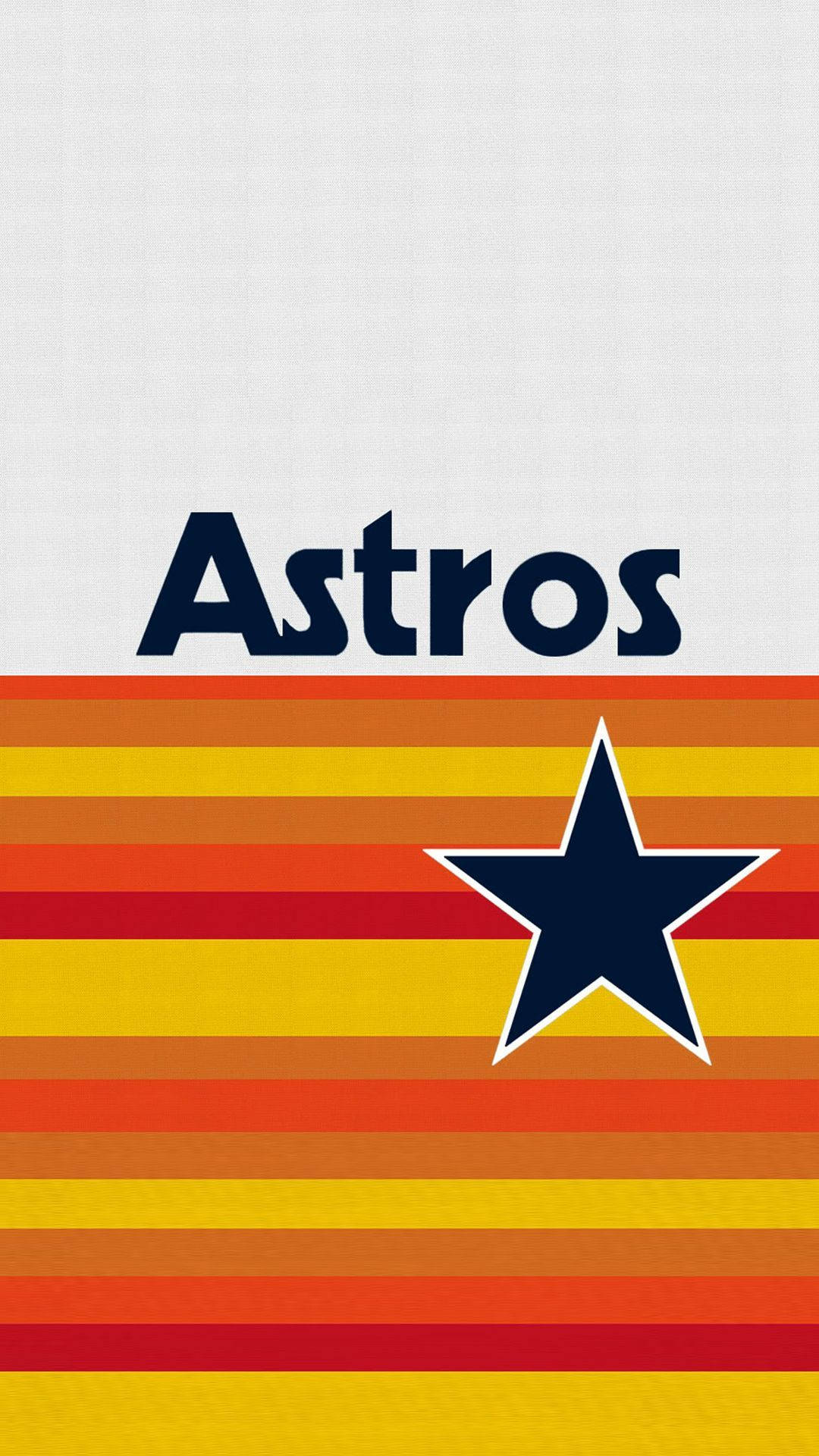 Houston Astros Minimalist Poster Background