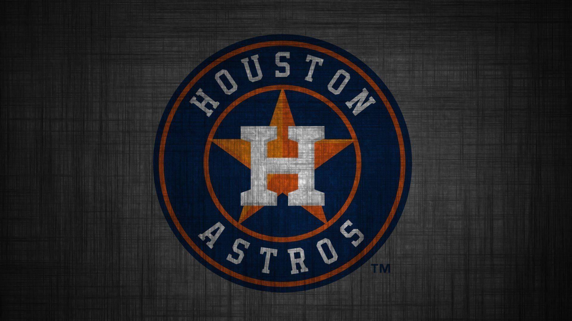 Houston Astros Orange Lone Star Background