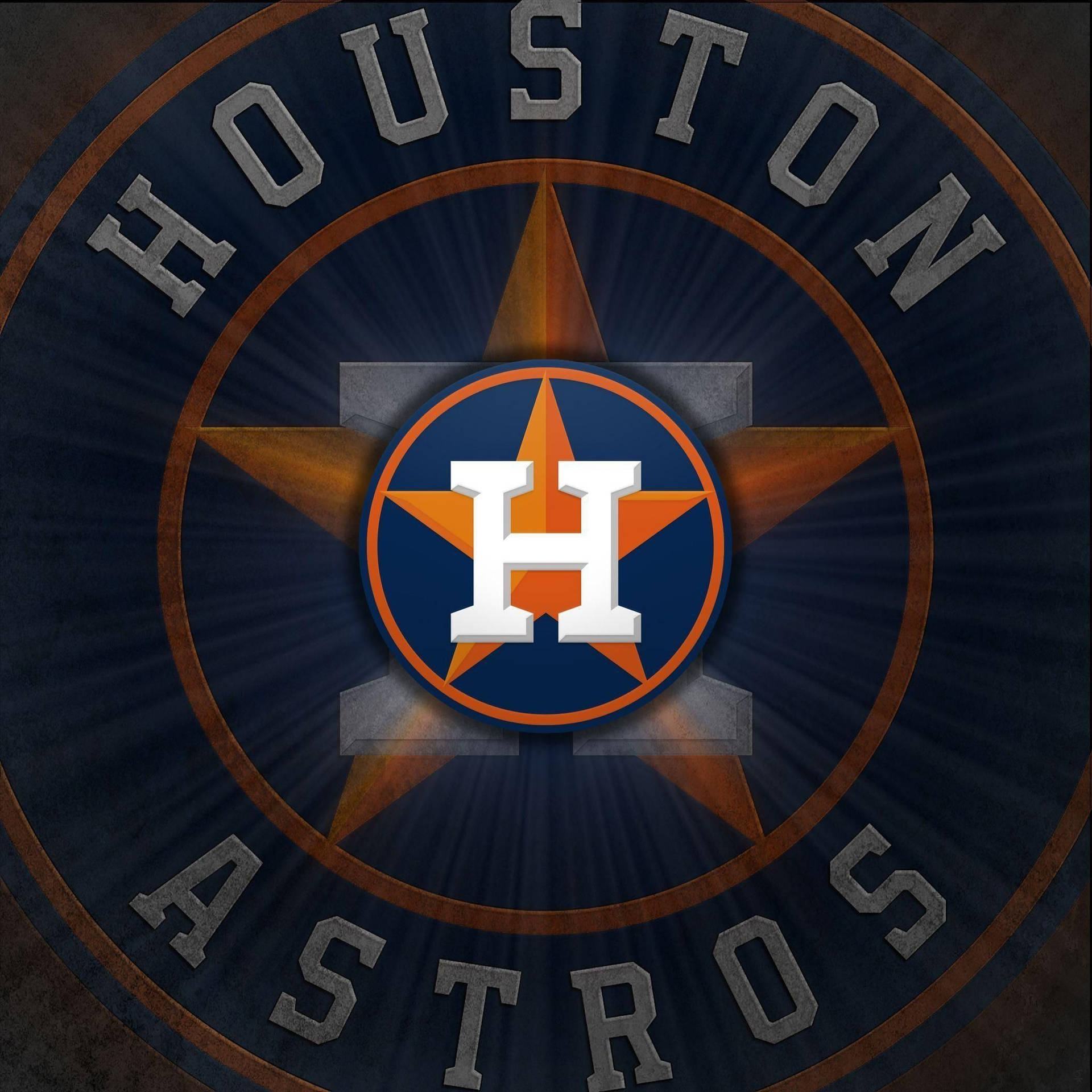 Houston Astros Teams Emblem Background