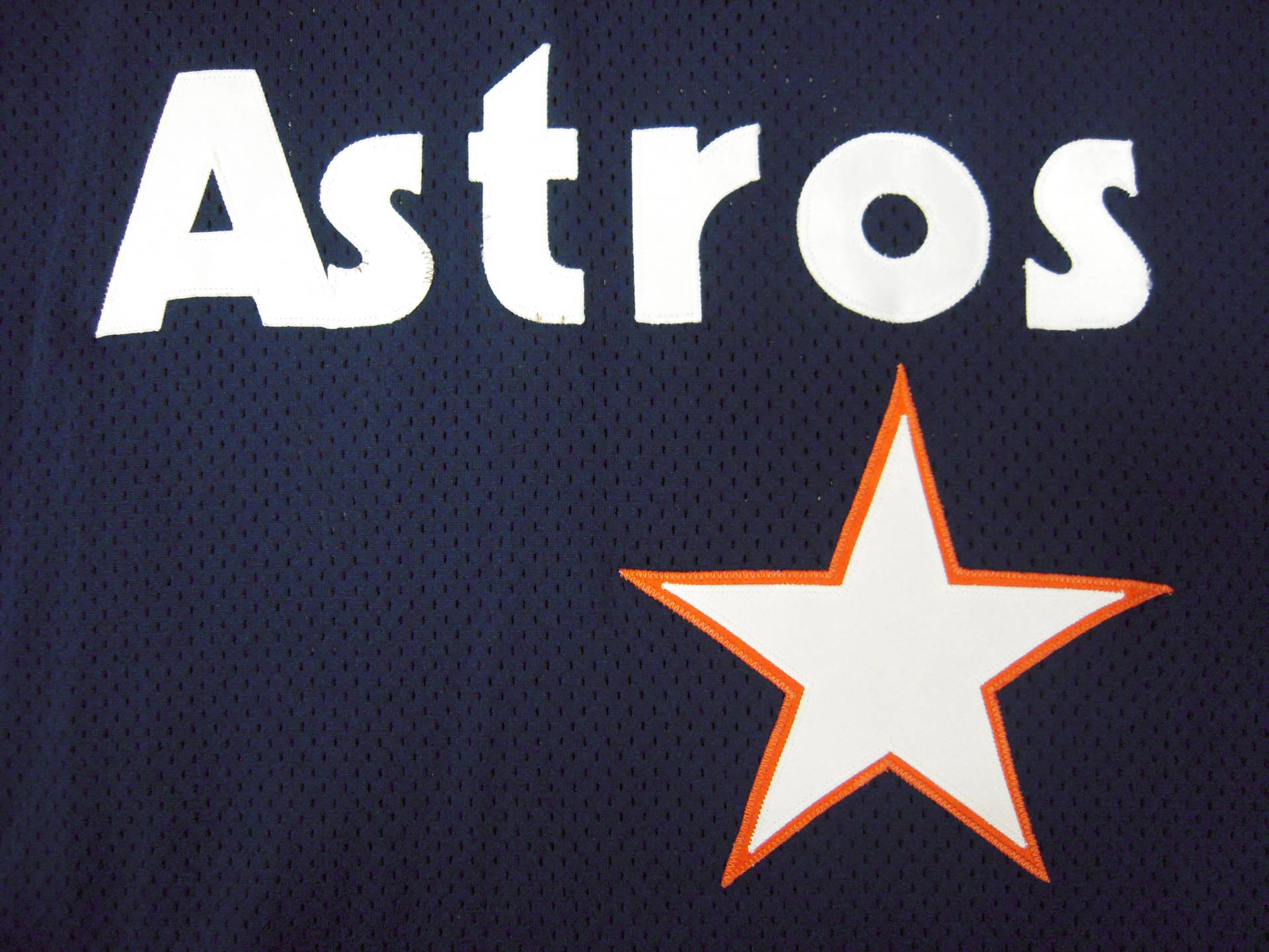 Houston Astros Vintage Jersey Background
