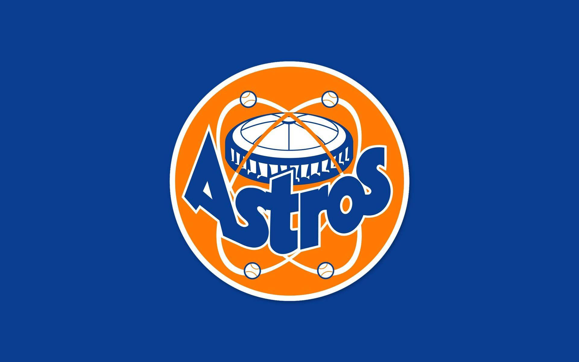 Houston Astros Vintage Logo Background