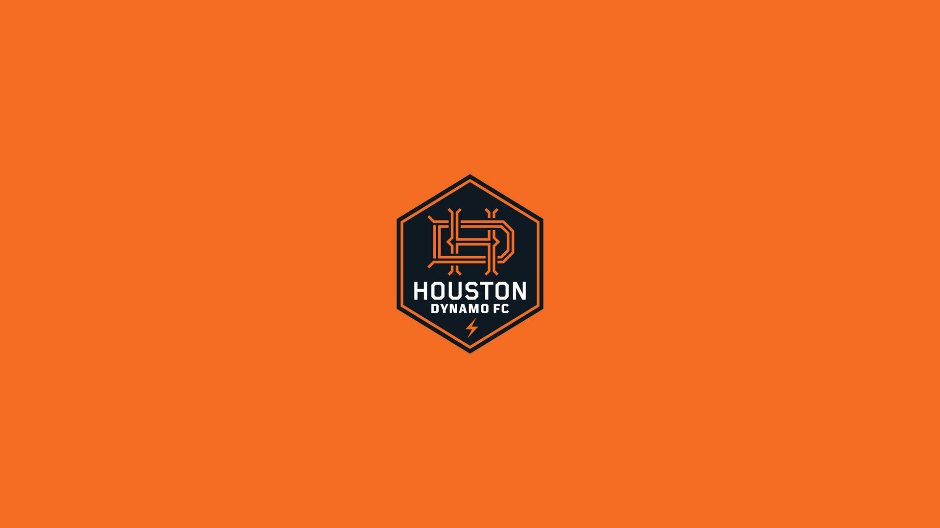 Houston Dynamo Orange Background