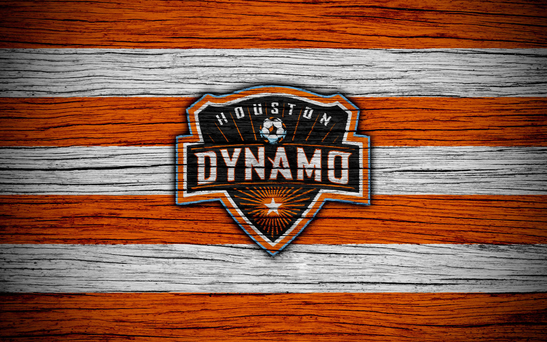 Houston Dynamo Wooden Plank