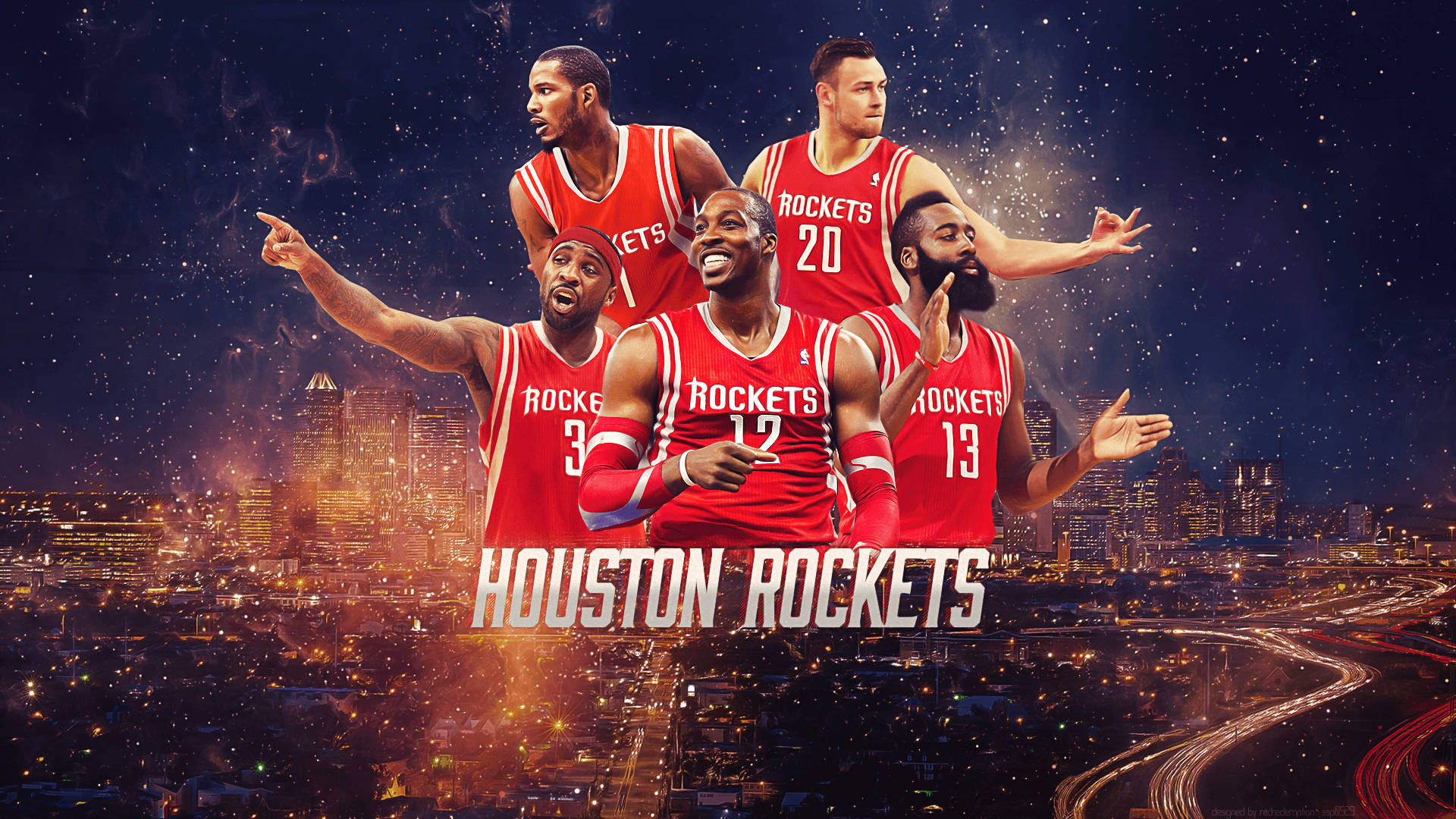 Houston Rockets Basketball Team Background
