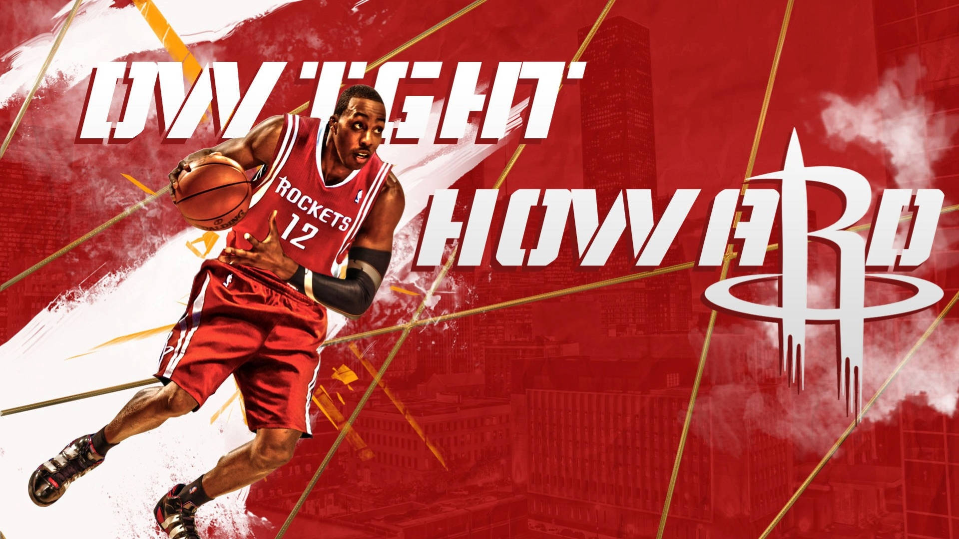 Houston Rockets Dwight Howard Background
