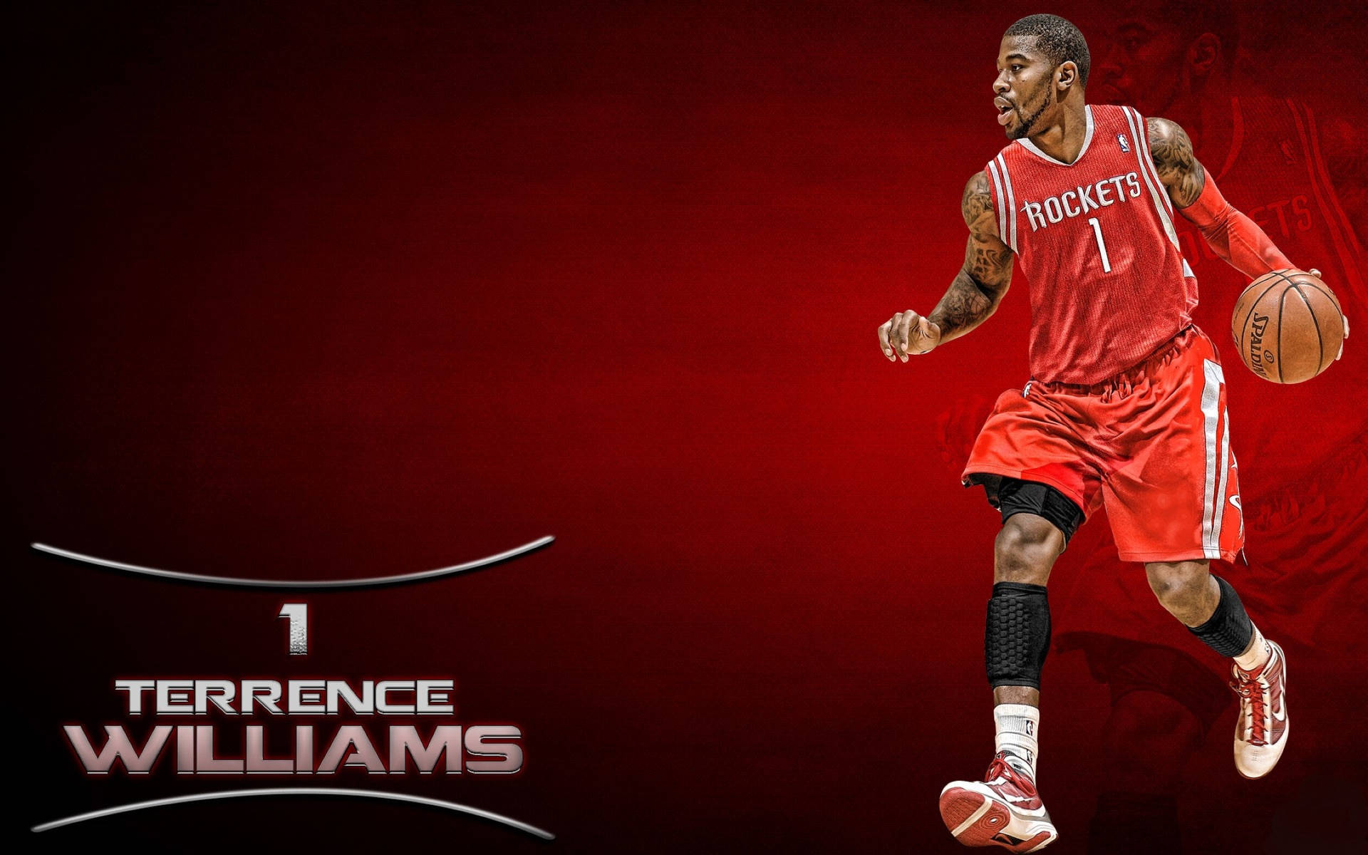 Houston Rockets Terrence Williams Background