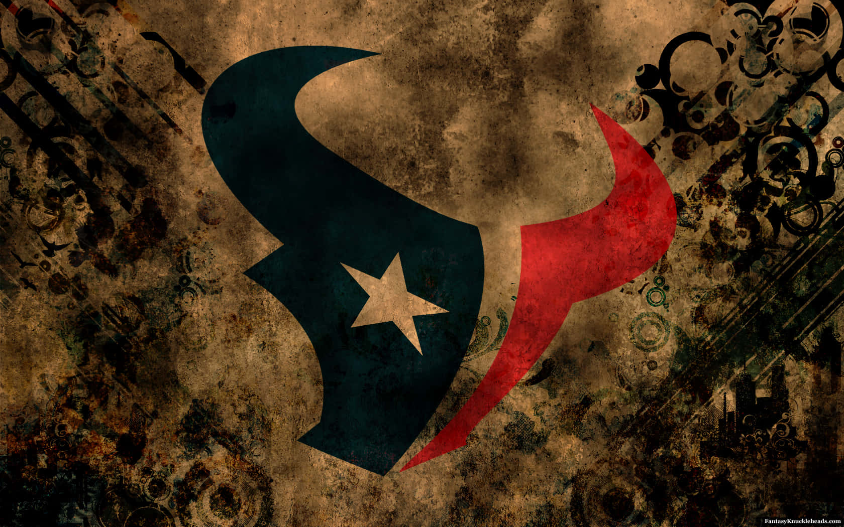 Houston Texans Logo 1680 X 1050