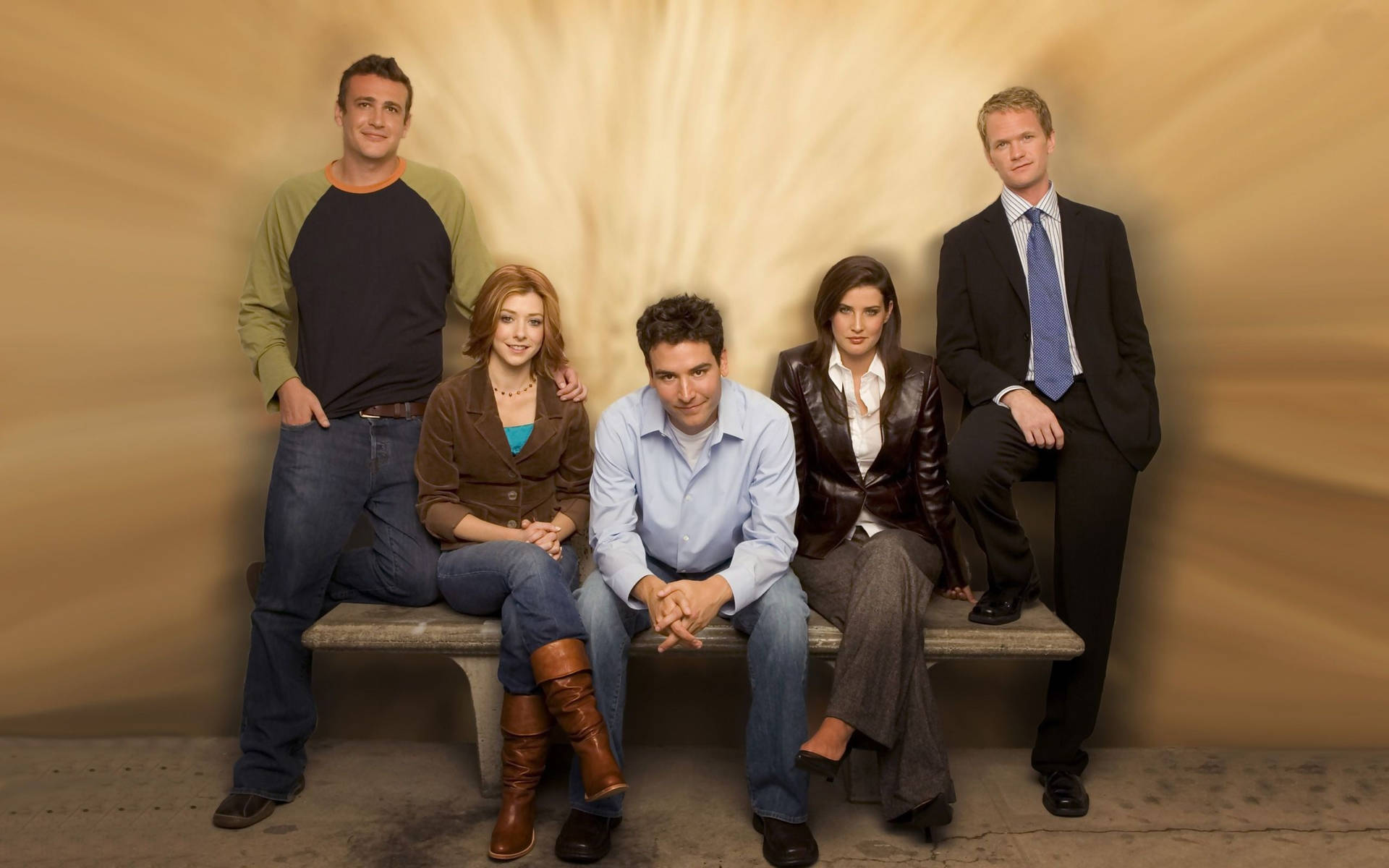 How I Met Your Mother Comedy Stars Background