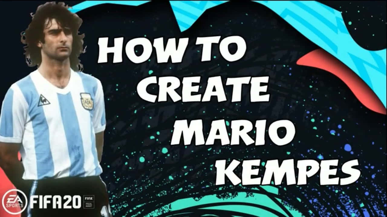 How To Create Mario Kempes Background