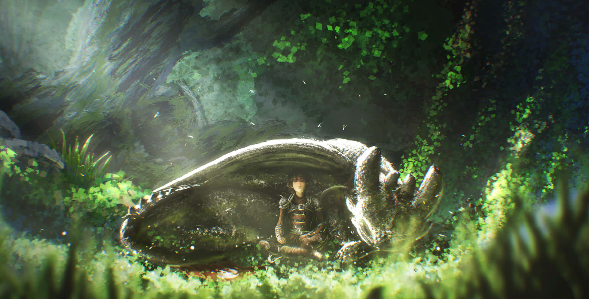 How To Train Your Dragon 4k In Forest Background