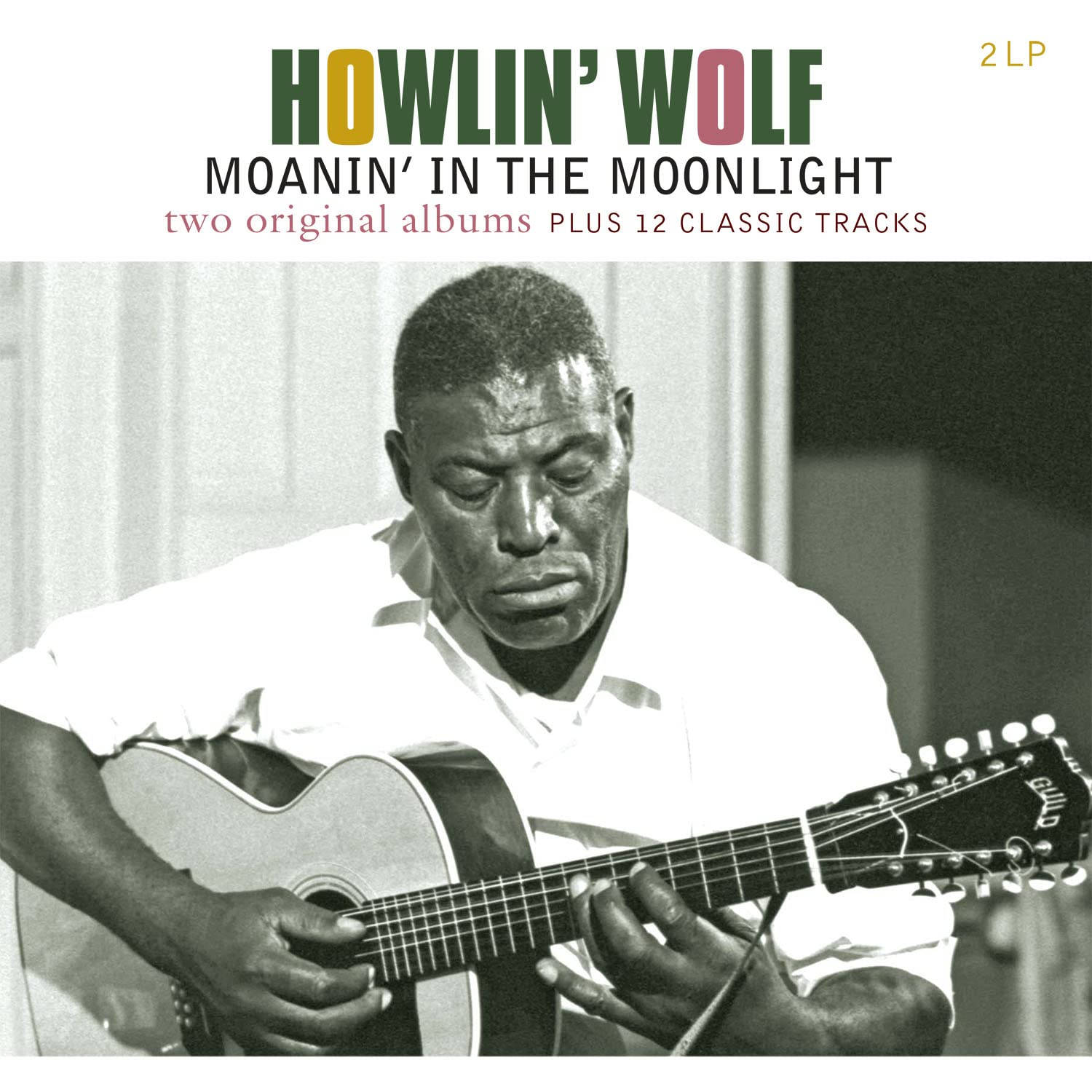 Howlin Wolf Moanin' The Moonlight Album Cover Background