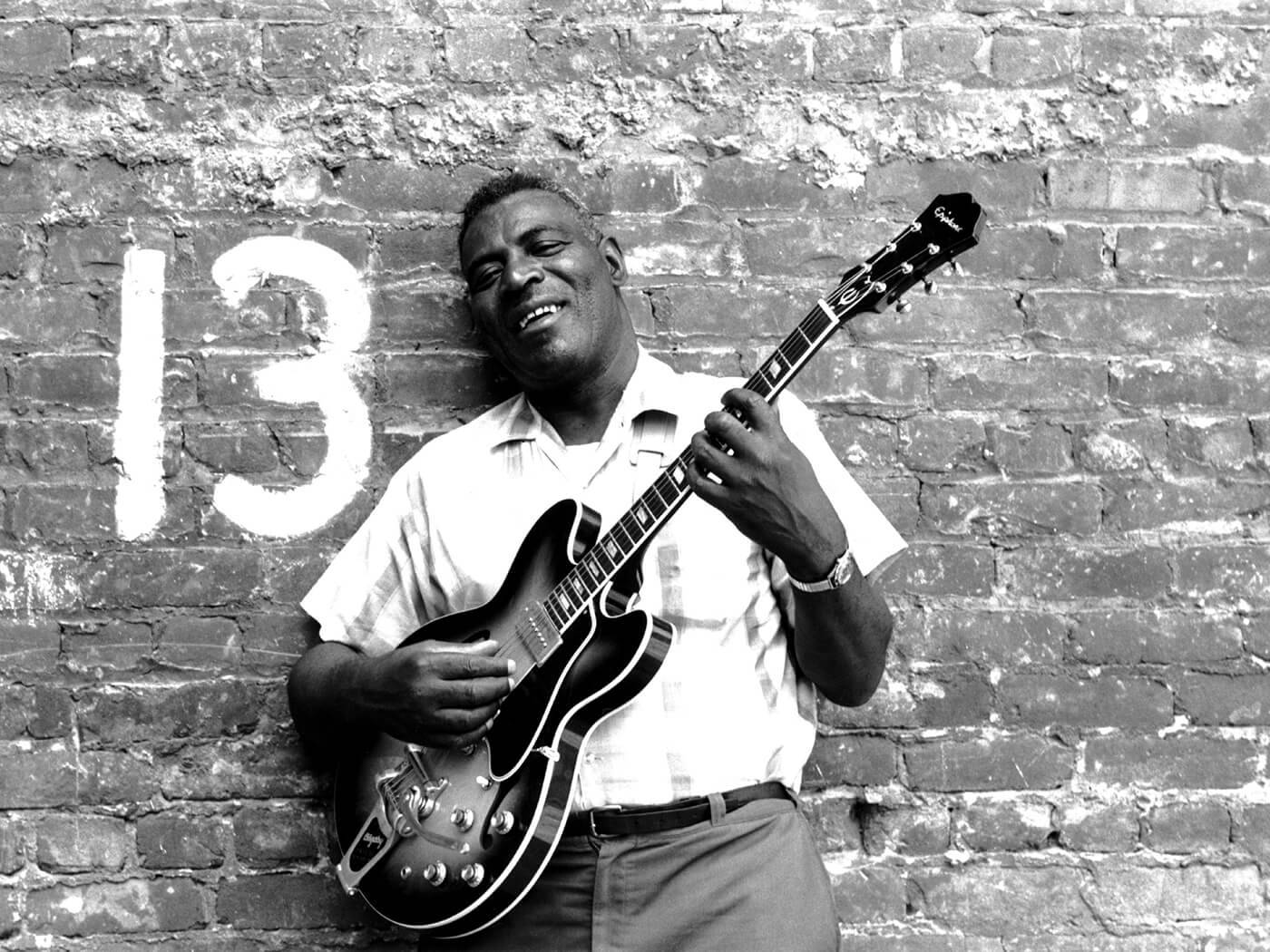 Howlin Wolf Number 13 Brick Wall Photo