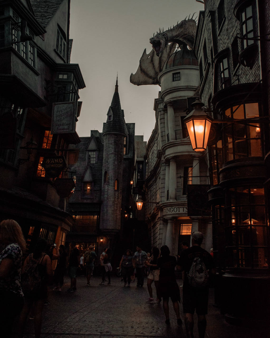 Hp Alleys Aesthetic Background