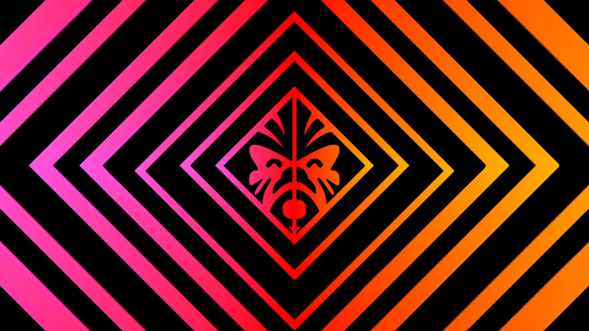 Hp Omen Geometric Design Background