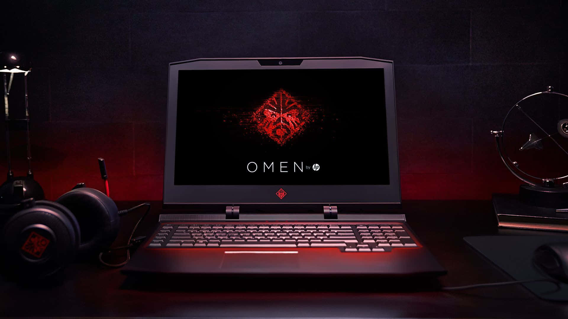 Hp Omen Laptop Aesthetic Background