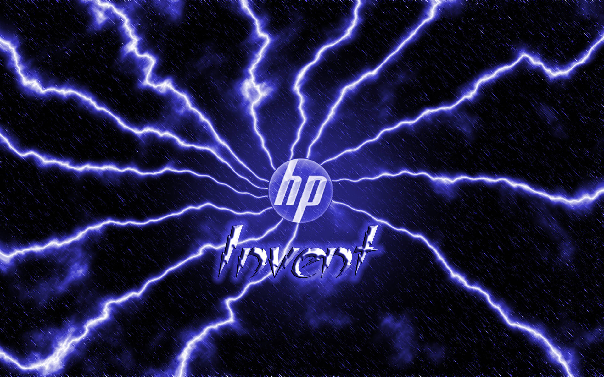 Hp Purple Invent Thunder Logo