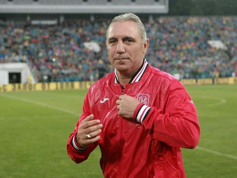 Hristo Stoichkov - Legendary Bulgarian Footballer Background