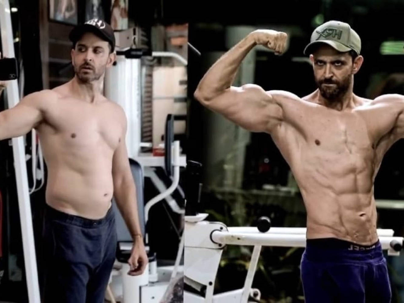 Hrithik Roshan Body Before And After