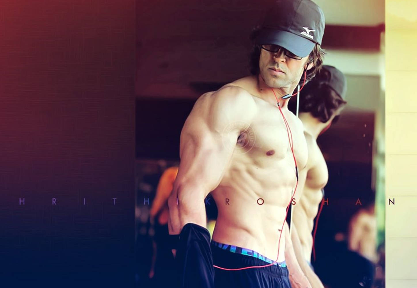 Hrithik Roshan Body Working Out At Gym