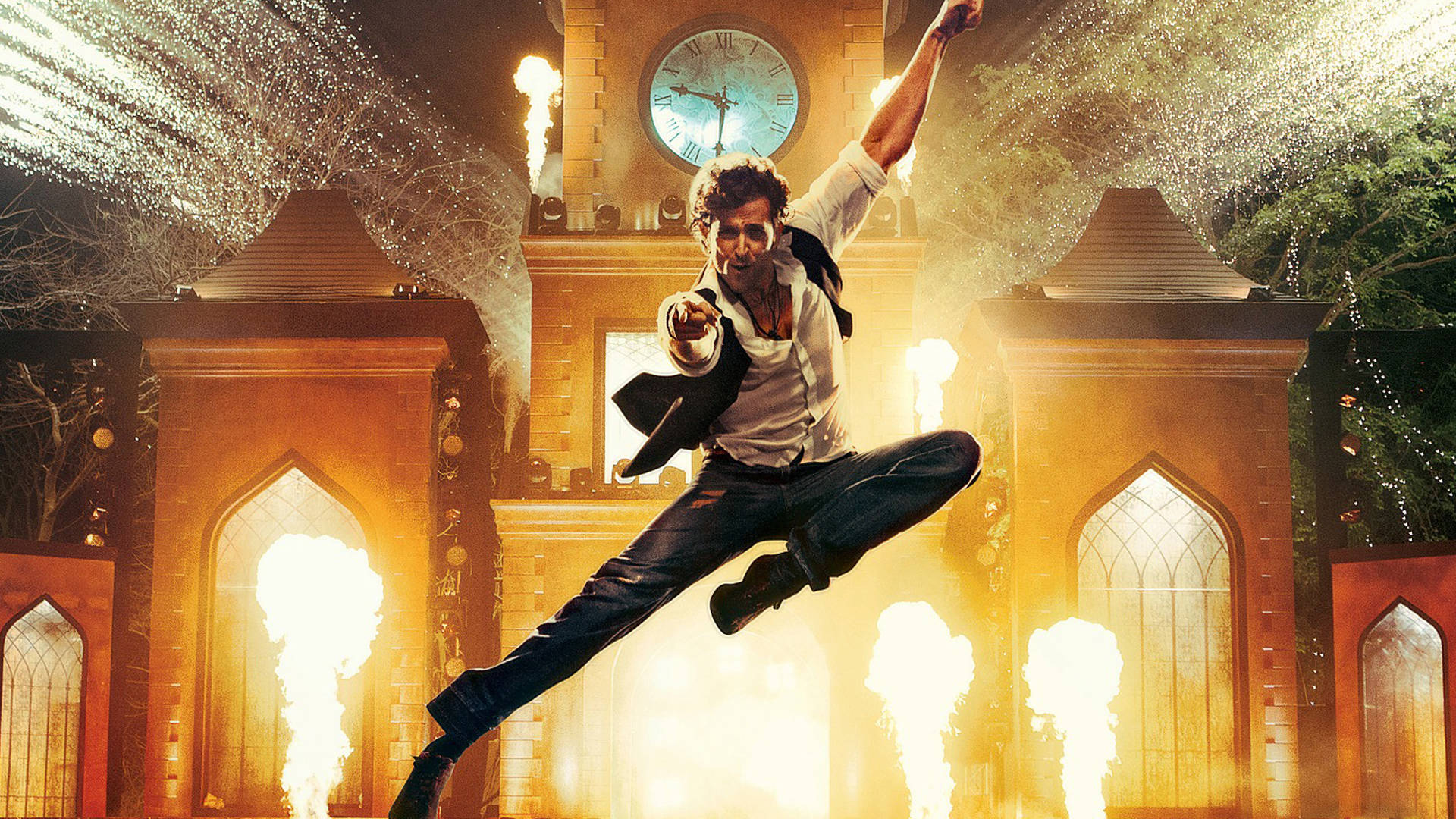 Hrithik Roshan Dance Pose Background