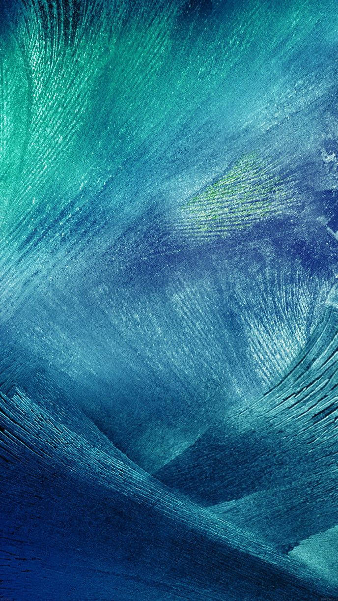 Htc Iridescent Blue Feather Background
