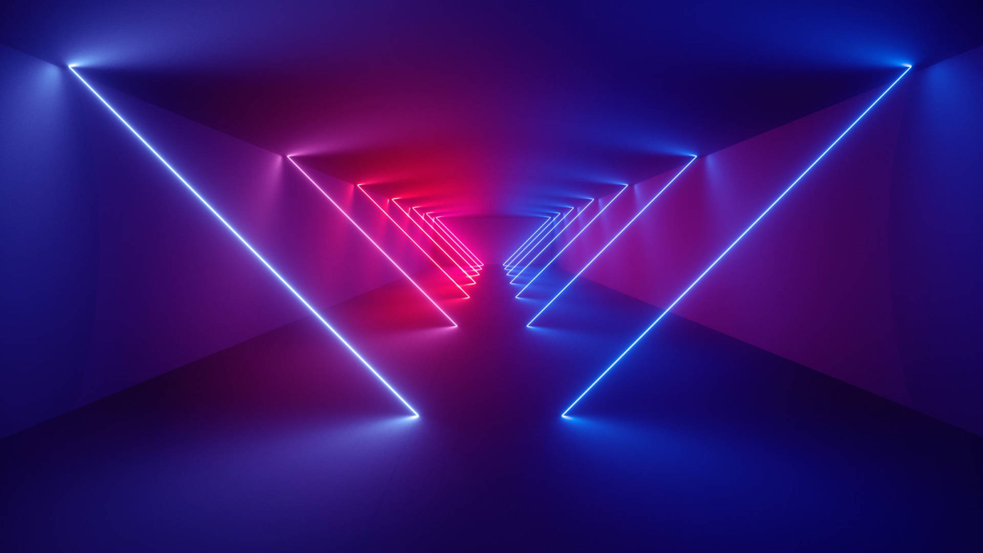 Huawei Abstract Neon Lights Background