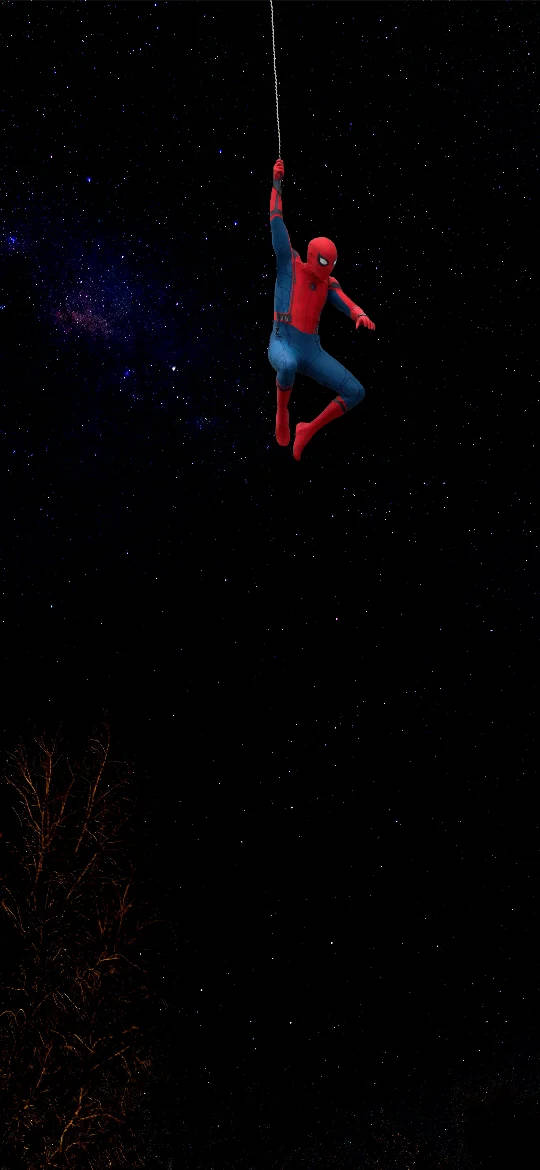 Huawei Honor Exemplifying Superhero Strength With Spider-man Wallpaper.