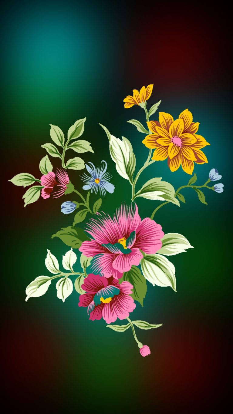 Huawei Honor Flowers Background