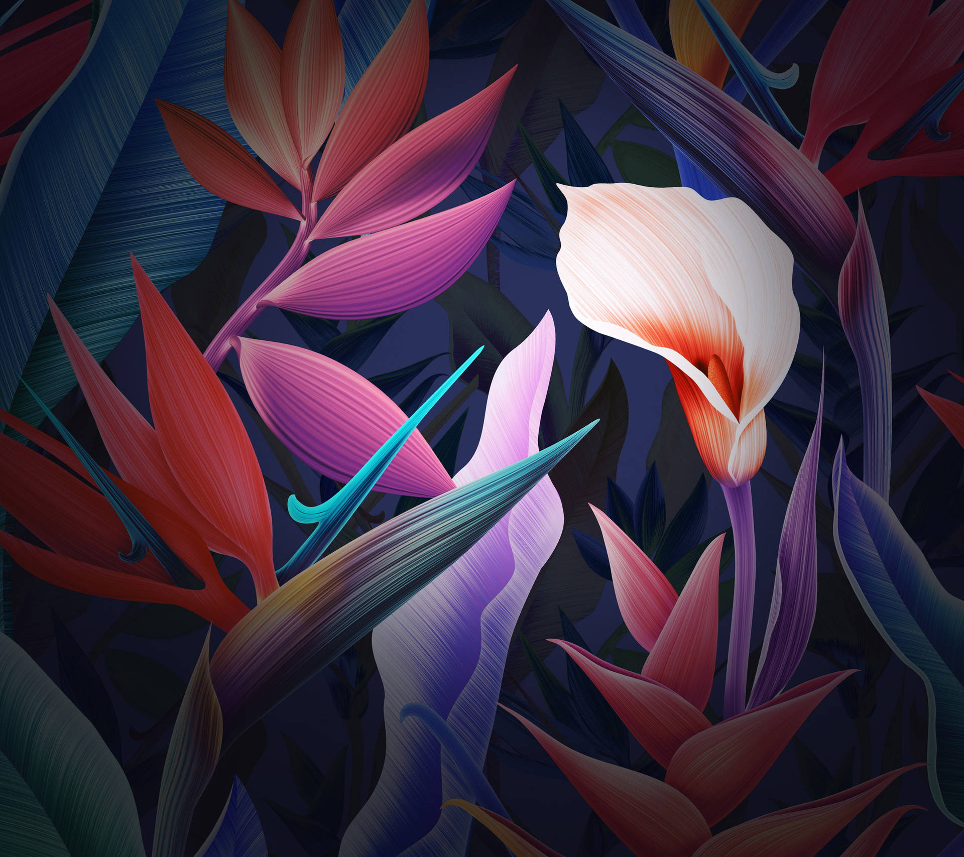Huawei Mate 10 Pro Floral Background
