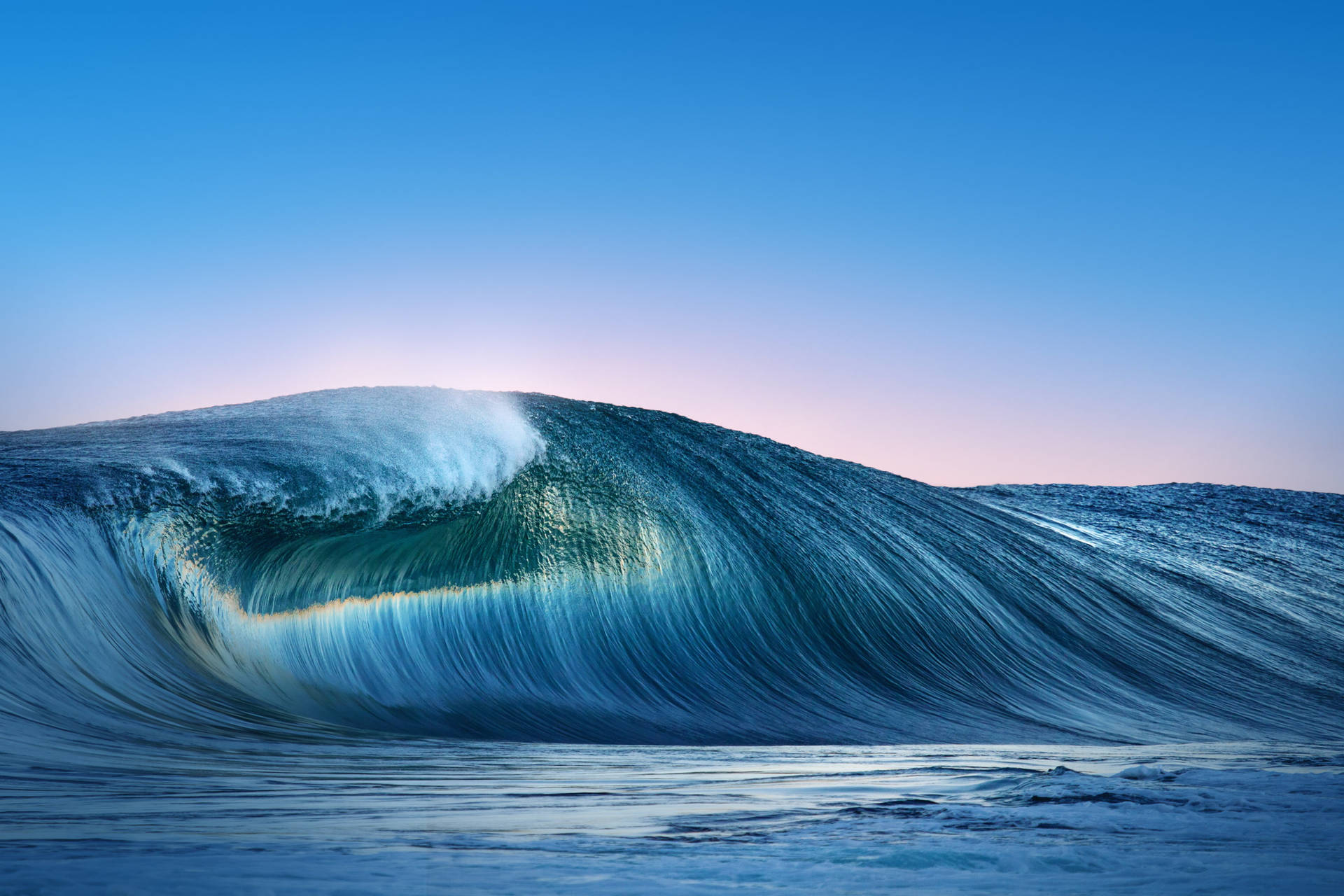 Huawei Matebook X Ocean Waves Background