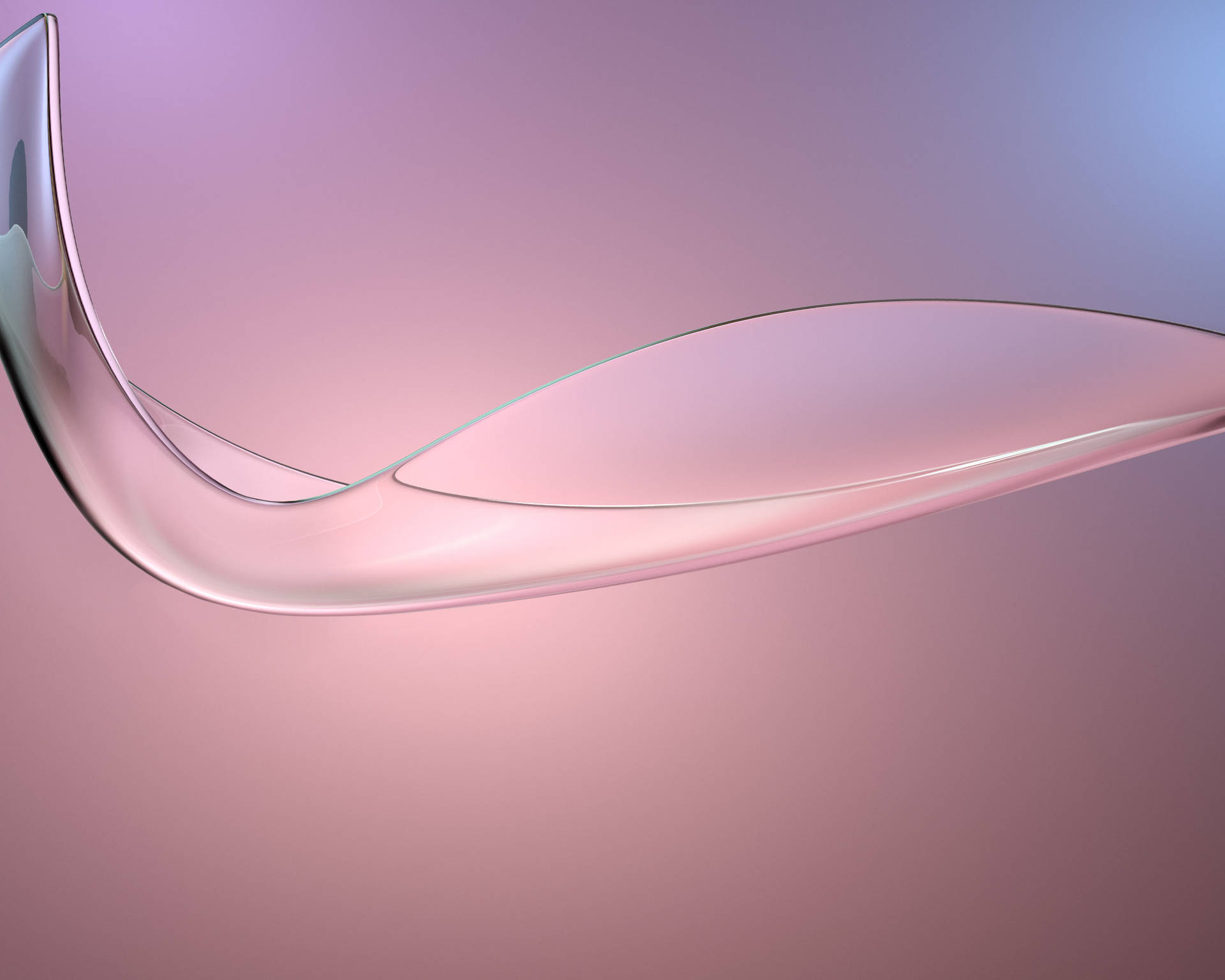 Huawei Mediapad M5 Purple Curves Background