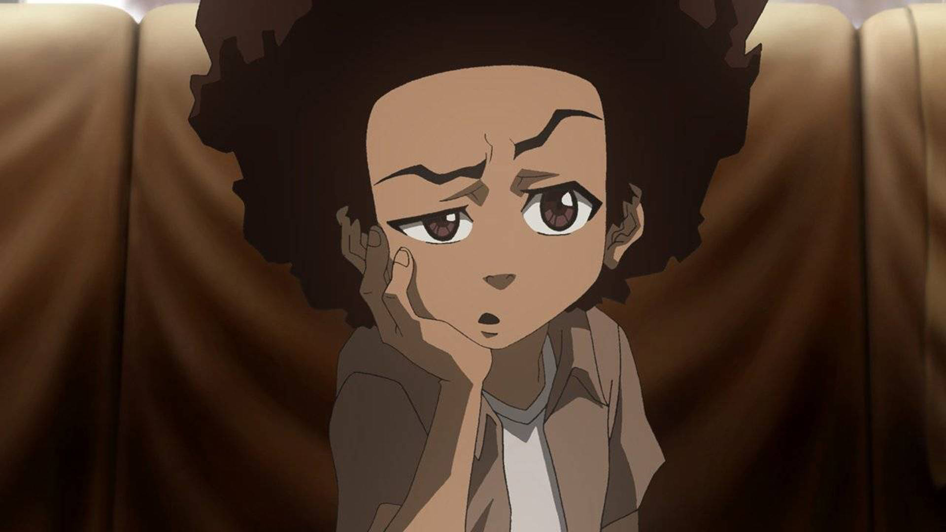 Huey Freeman Boondocks Hd Background