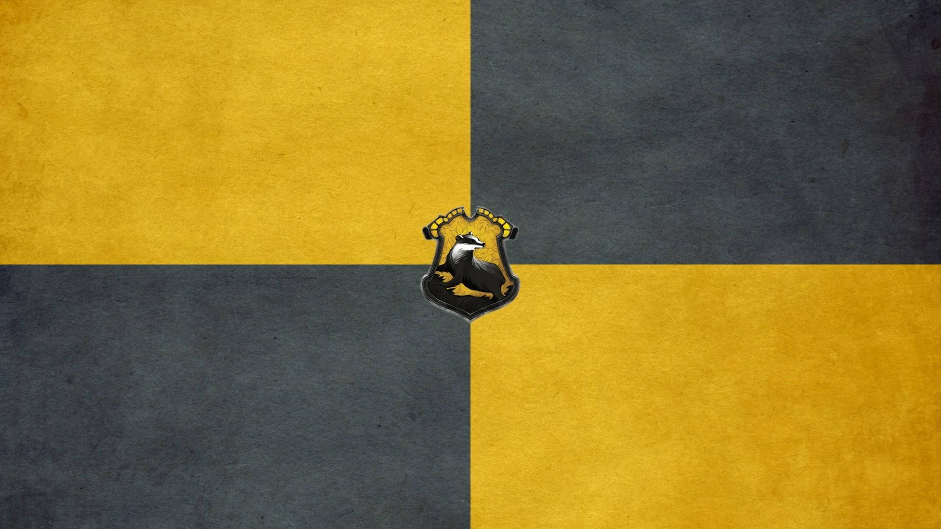 Hufflepuff Emblem Harry Potter Laptop Background