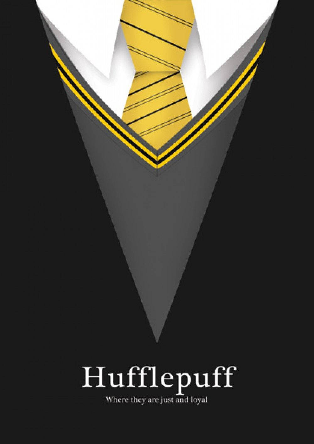 Hufflepuff School Uniform Background