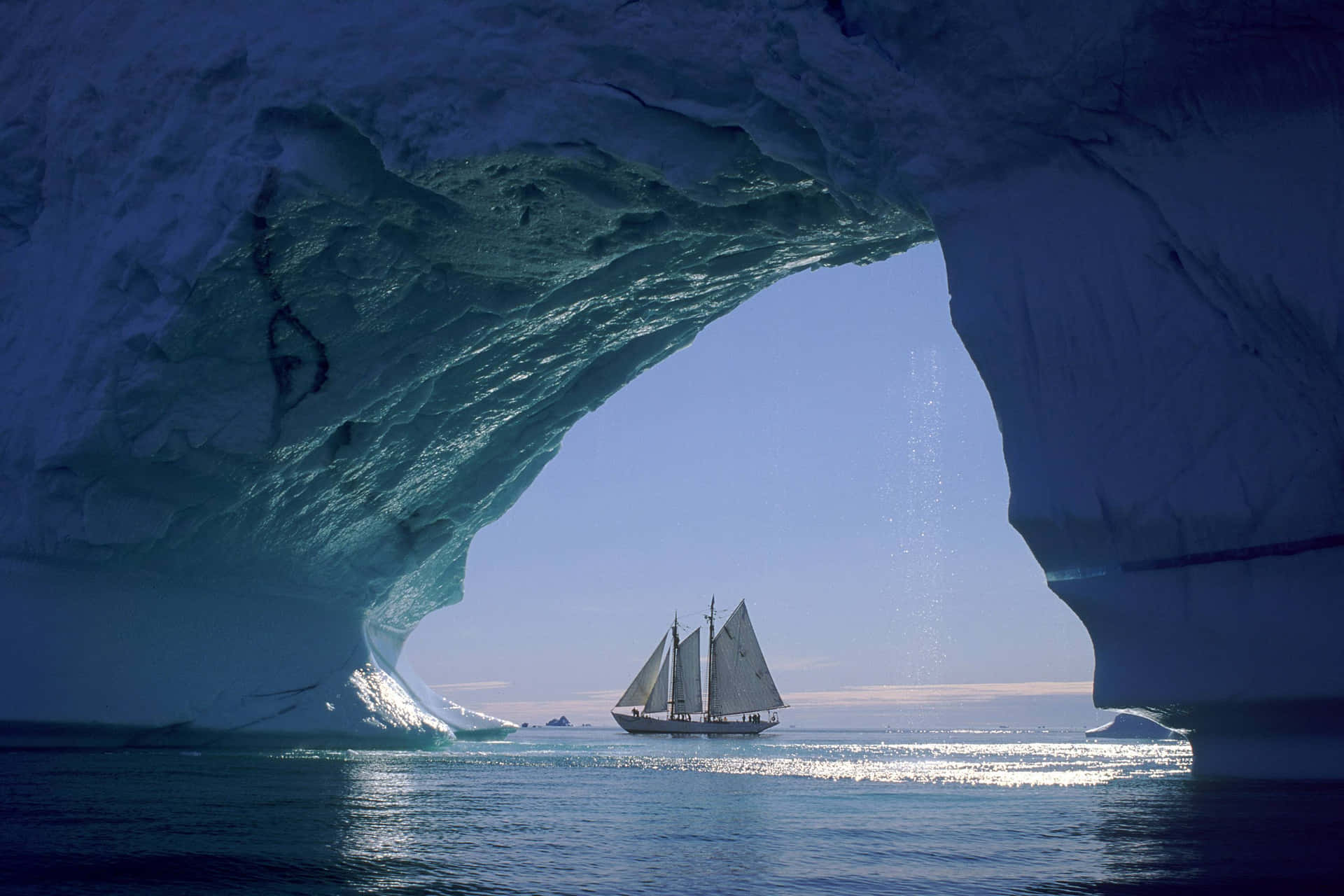 Huge Ice Cave