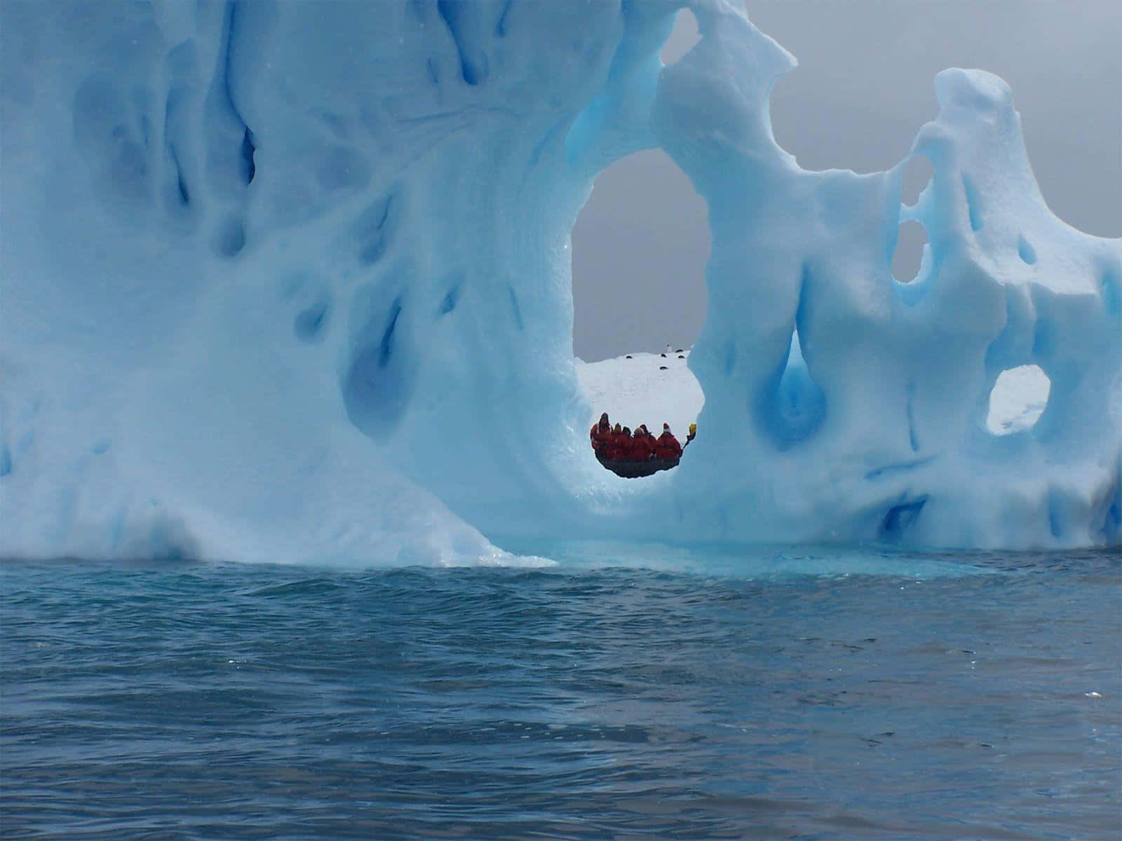 Huge Iceberg Background