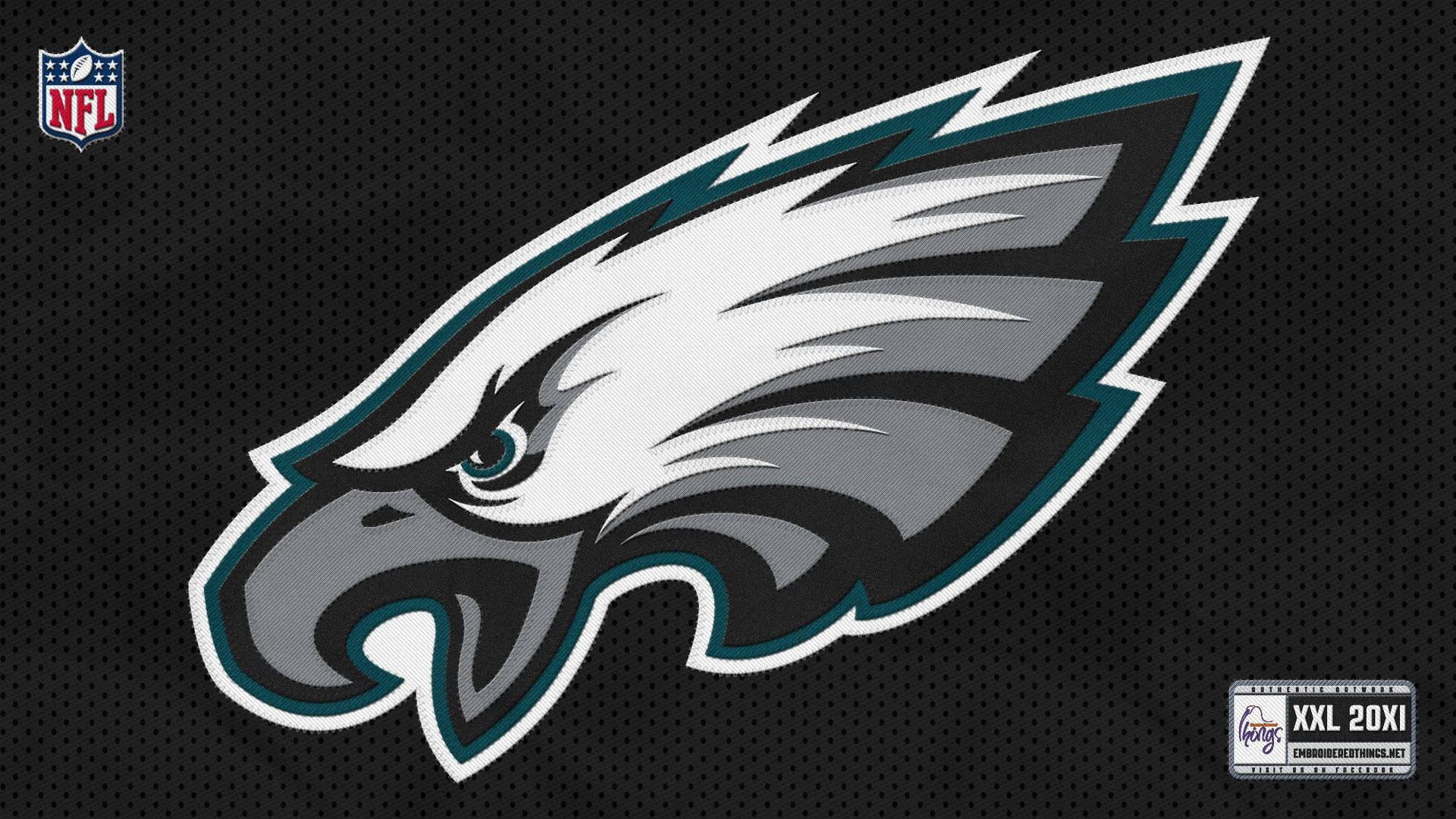Huge Philadelphia Eagles Logo Background