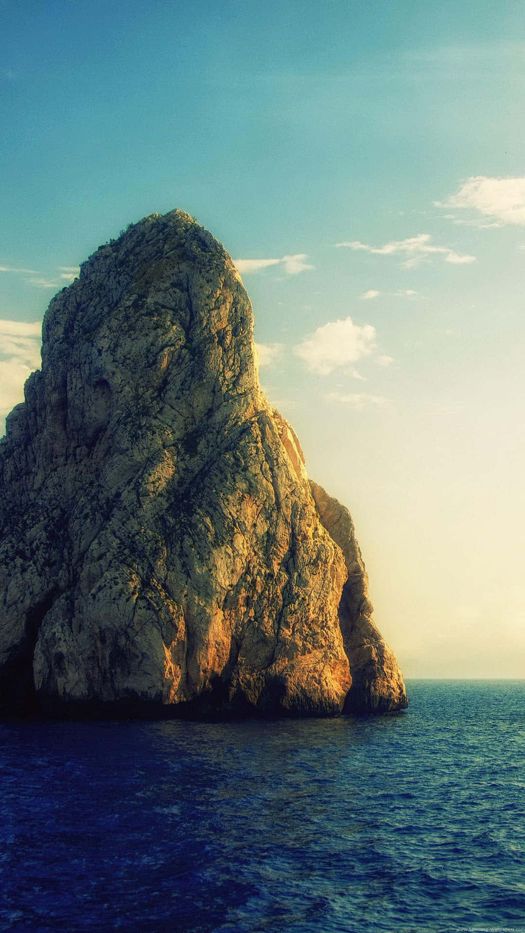 Huge Rock Formation Background